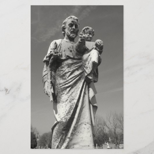 Sint-Joseph met Child briefpapier (Voorkant)