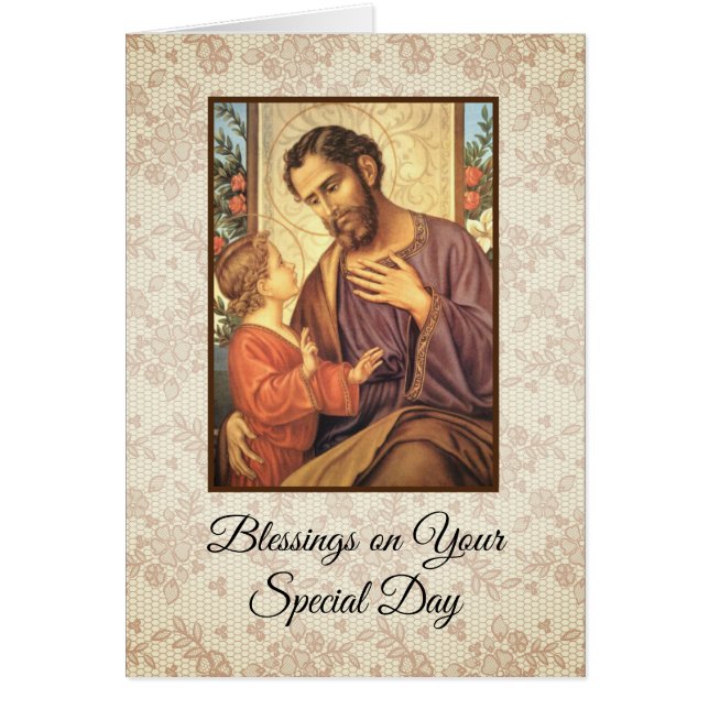 Sint-Joseph met Child Jesus (Voorkant)