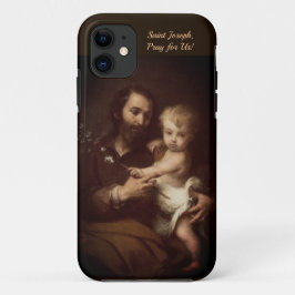 Sint Joseph met Christus Kind Case-Mate iPhone Case