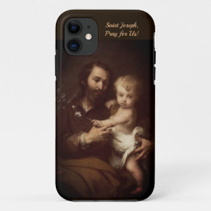 Sint Joseph met Christus Kind Case-Mate iPhone Case
