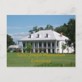 Sint Joseph Plantation Briefkaart (Voorkant)