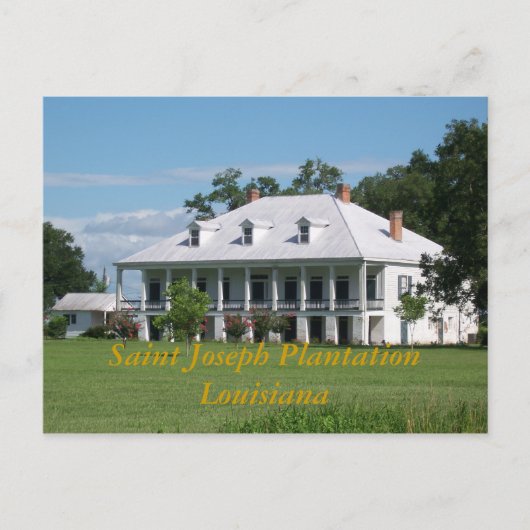 Sint Joseph Plantation Briefkaart (Voorkant)