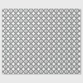 Sint Joseph Pray voor ons zwart, wit, katholiek Cadeaupapier (Vlak)