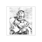 Sint Joseph Rubber Stamp Rubberstempel (Afrduk)