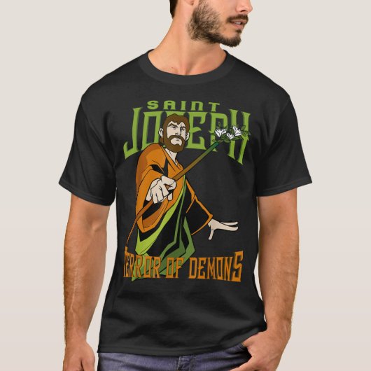 Sint Joseph Terror of Demons Consecratie 2021 Cath T-shirt (Voorkant)