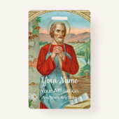 Sint Joseph the Worker (BK 31) Badge (Achterkant)