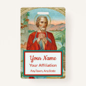 Sint Joseph the Worker (BK 31) Badge (Achterkant)