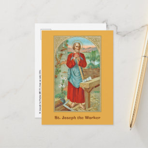 Sint Joseph the Worker (BK 31) Briefkaart