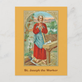 Sint Joseph the Worker (BK 31) Briefkaart