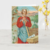 Sint Joseph the Worker (BK 31) Kaart (Gele Bloem)