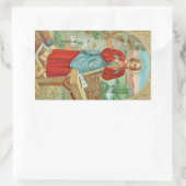 Sint Joseph the Worker (BK 31) Rechthoekige Sticker (Tas)
