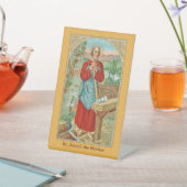 Sint Joseph the Worker (BK 31) Reclamebord Met Voetstuk (Insitu)