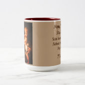  Sint-Joseph Vaderdag Tweekleurige Koffiemok (Center)