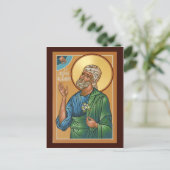 Sint-Joseph van Arimathea Prayer Card Briefkaart (Staand voorkant)