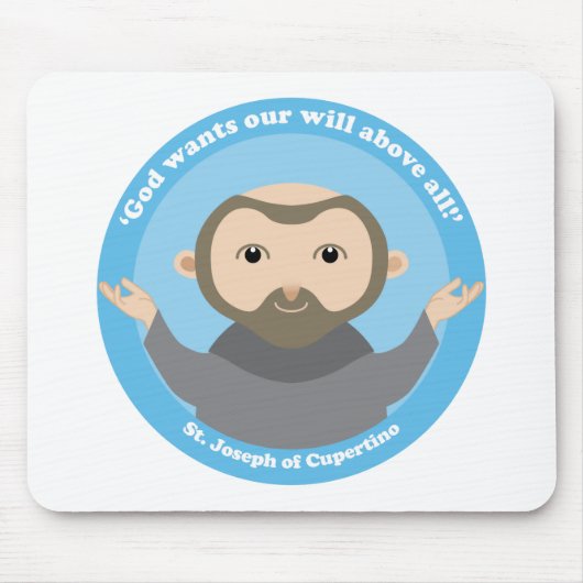 Sint-Joseph van Cupertino Muismat (Voorkant)