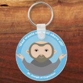 Sint-Joseph van Cupertino Sleutelhanger (Voorkant)