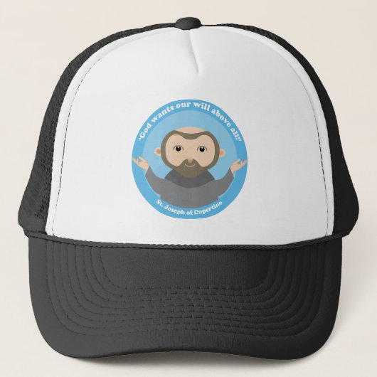 Sint-Joseph van Cupertino Trucker Pet (Voorkant)