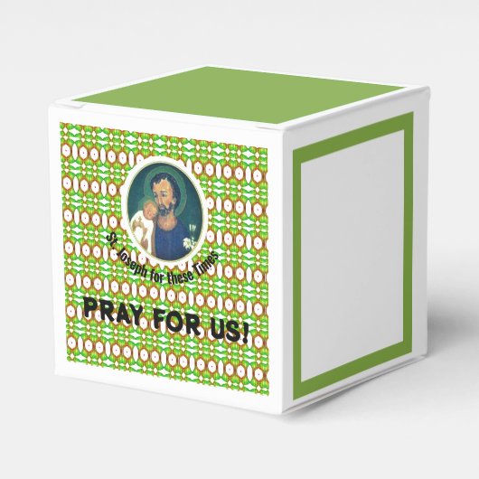 Sint Joseph voor deze Times Bedankdoosjes (Voorkant Zijde)