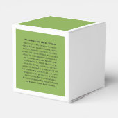 Sint Joseph voor deze Times Bedankdoosjes (Achterkant)