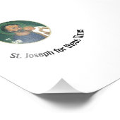 Sint Joseph voor deze Times Foto Afdruk (Hoek)