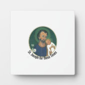 Sint Joseph voor deze Times Fotoplaat (Voorkant)
