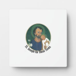 Sint Joseph voor deze Times Fotoplaat