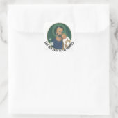 Sint-Joseph voor deze Times SQUARE STICKER (Tas)