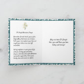 Sint Joseph's Day Feast Jesus Religious Prayer Car Kaart (Binnen)