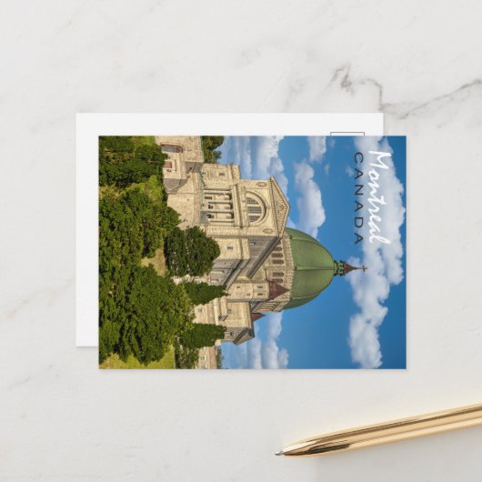 Sint Joseph's Oratory, Montreal Briefkaart (Voorkant / Achterkant in situ)
