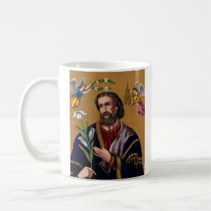 Sint Jozef beschermer van de Heilige Familie Koffiemok
