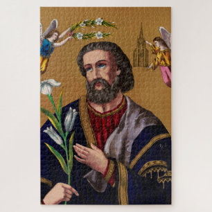 Sint Jozef beschermer van de Heilige Familie Legpuzzel