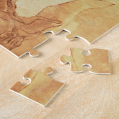 Sint-Jozef bewondert het Christus Kind (pen, inkt, Legpuzzel (Zijkant)