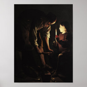 Sint-Jozef, Carpenter, c.1640 Poster