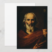Sint-Jozef door Jusepe de Ribera Bedankkaart (Voorkant / Achterkant)