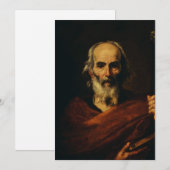 Sint-Jozef door Jusepe de Ribera Feestdagenkaart (Voorkant / Achterkant)