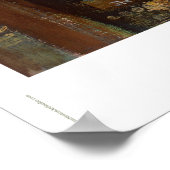 Sint-Jozef en Baby Jezus poster (Hoek)