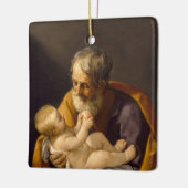Sint-Jozef en Christus Kind Ornament (Links)