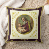 Sint-Jozef en het kind Jezus Katholiek Kussen (Deken)