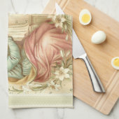 Sint-Jozef en Jezus Memorare katholieke gebeden Theedoek (Quarter Fold)