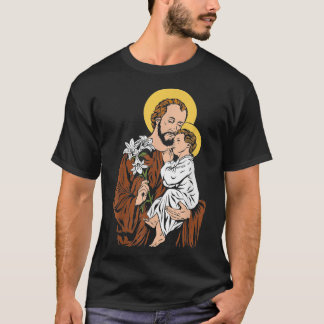 Sint-Jozef en Kind Jezus Consecratie 2021 Katholie T-shirt