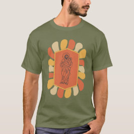 Sint Jozef en Kind Jezus- Retro T-Shirt