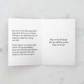 Sint-Jozef Feest Jezus Gebed Religieus Gebed Kaart (Binnen)