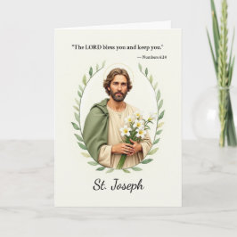 Sint-Jozef, Gods vrede met Schriftuur Kaart