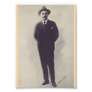 Sint Jozef Gregorius Hernandez leek Foto Afdruk