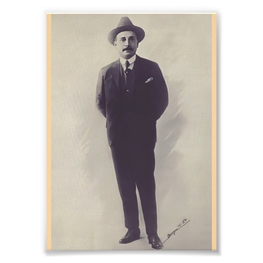 Sint Jozef Gregorius Hernandez leek Foto Afdruk (Voorkant)
