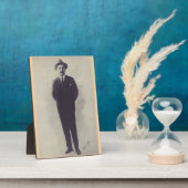 Sint Jozef Gregory Hernandez Leek Fotoplaat (Zijkant)