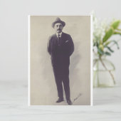 Sint Jozef Gregory Hernandez leek Kaart (Staand voorkant)