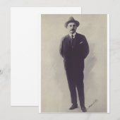Sint Jozef Gregory Hernandez leek Kaart (Voorkant / Achterkant)