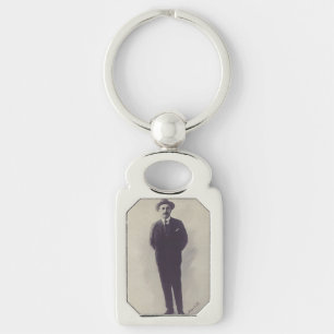 Sint Jozef Gregory Hernandez Lekenman Sleutelhanger
