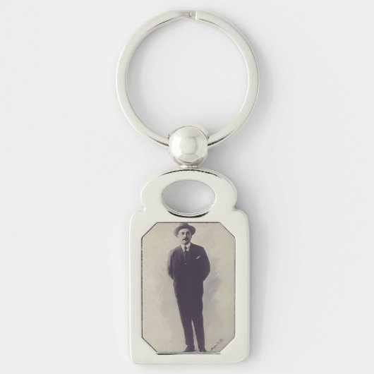 Sint Jozef Gregory Hernandez Lekenman Sleutelhanger (Voorkant)